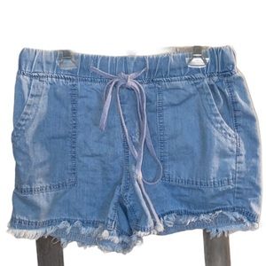 Stretchy Jean Shorts